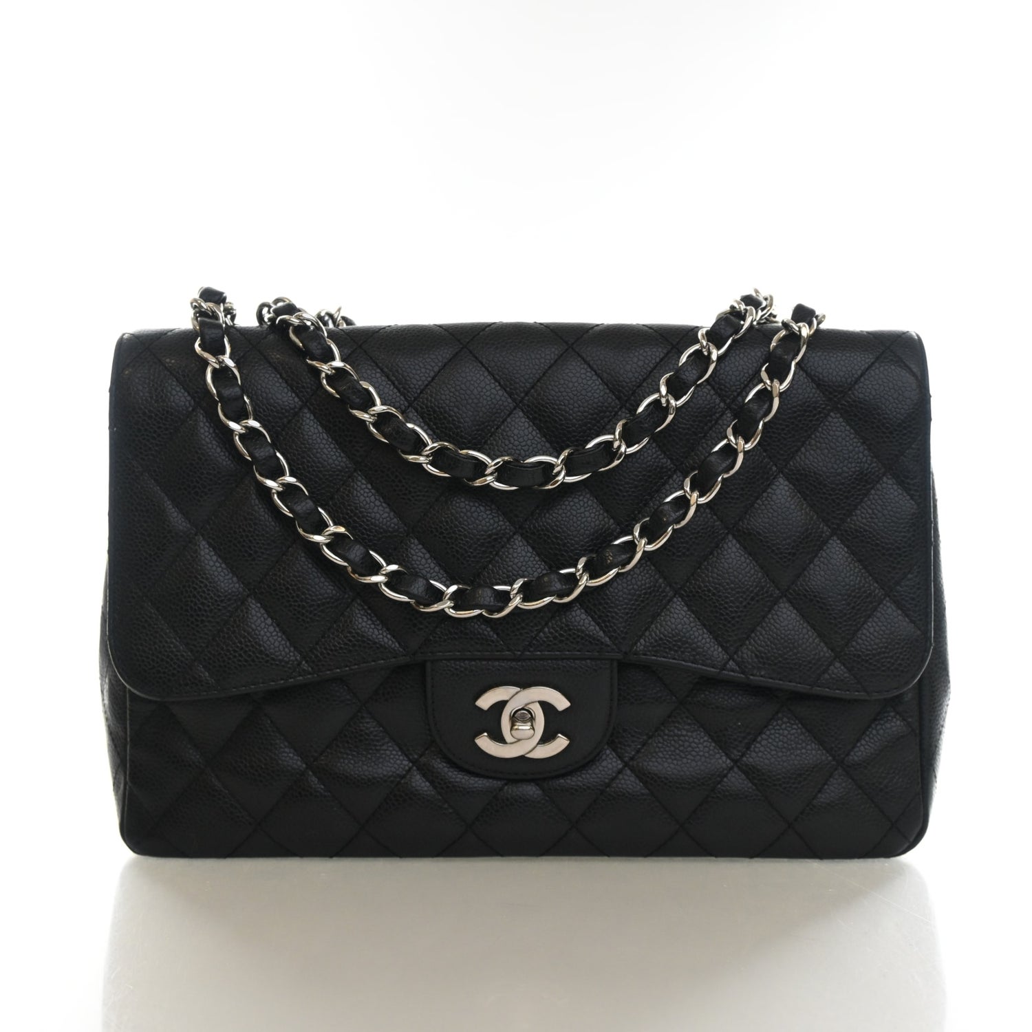 Calfskin Classic Single Flap Jumbo