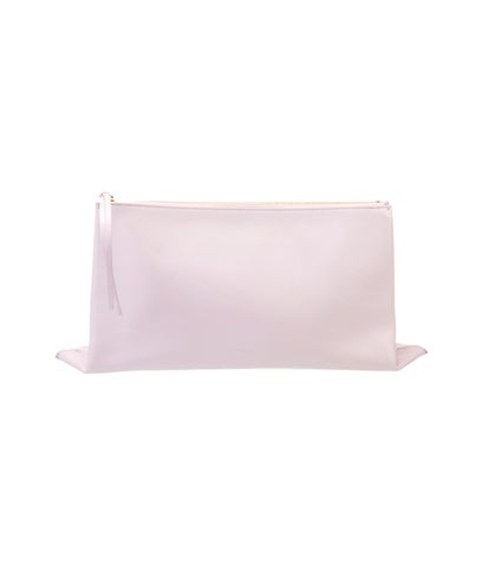 Jil Sander Sander Leather Clutch