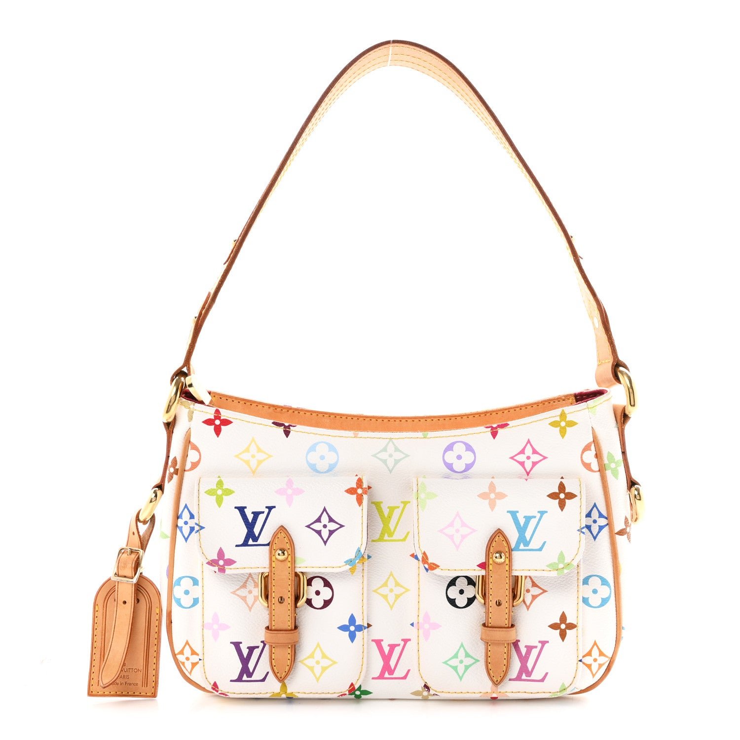 Louis Vuitton Monogram Multicolor Lodge PM White