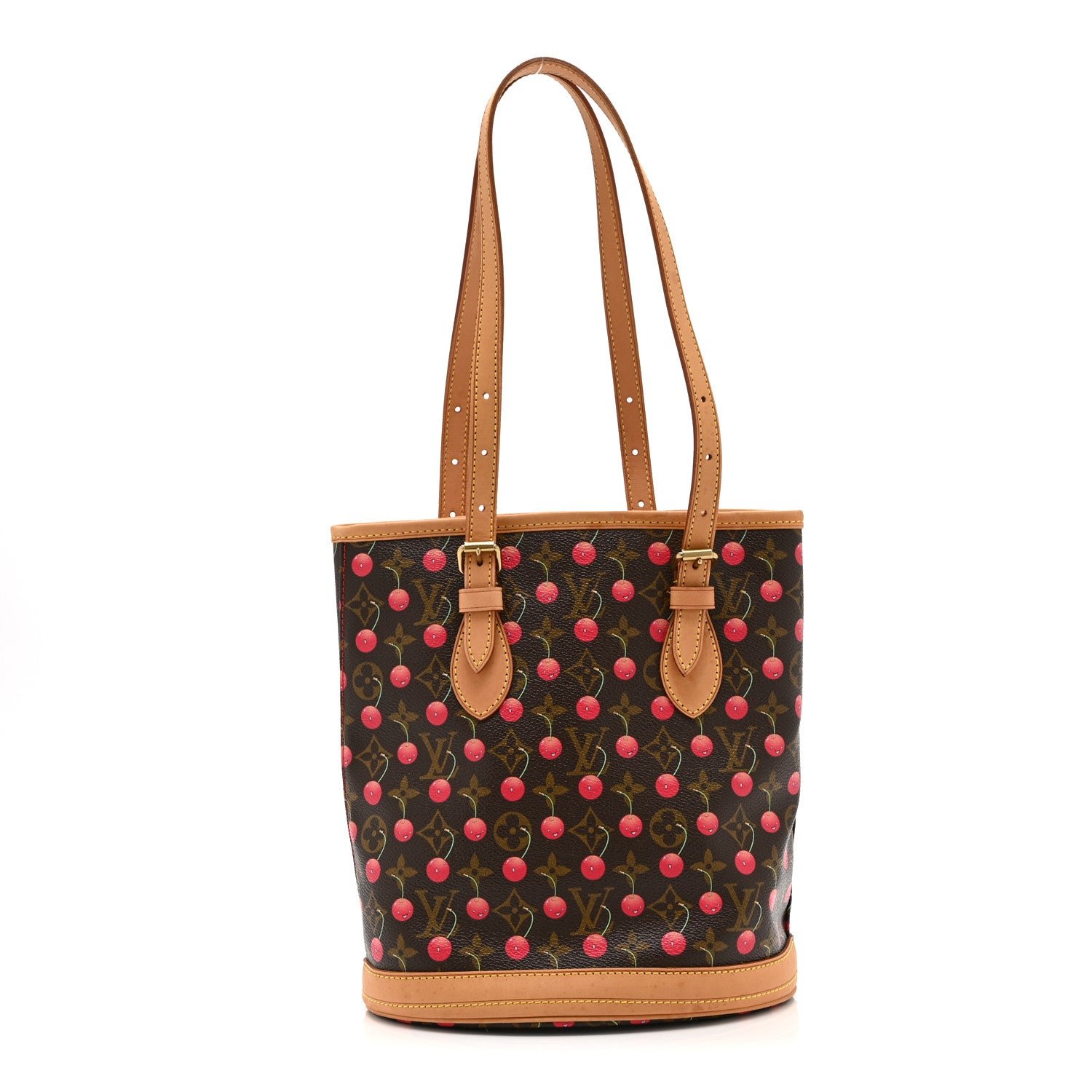 Louis Vuitton Monogram Cerises Bucket Bag