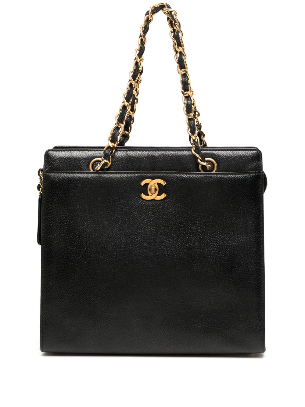 CC turn-lock handbag