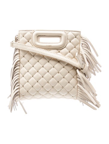 Maje Leather Crossbody Bag
