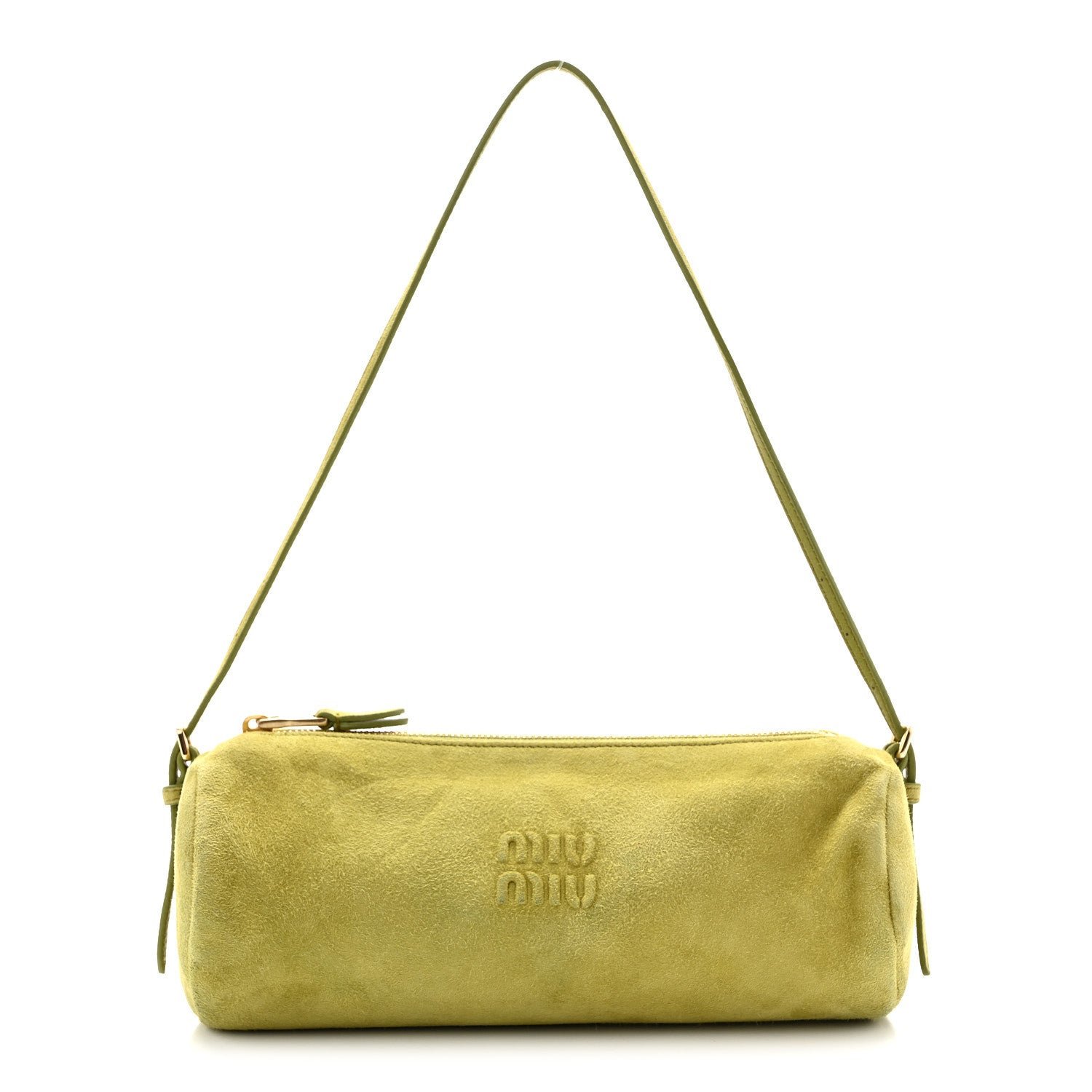 Miu Miu Miu Miu Suede Pouch Edera