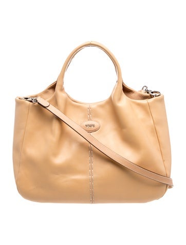 Leather Top Handle Bag Medium