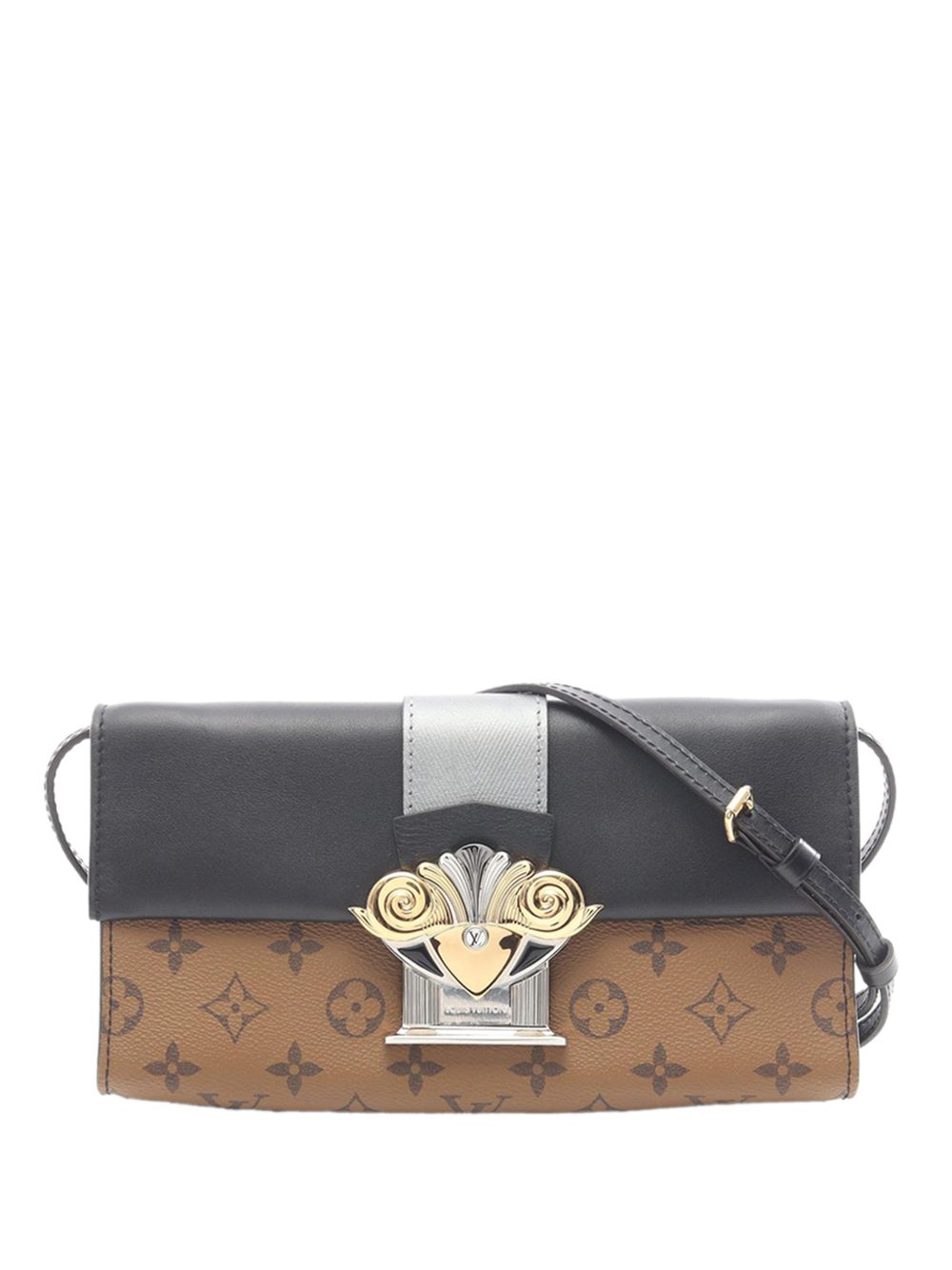 2017 Monogram Reverse Column clutch bag