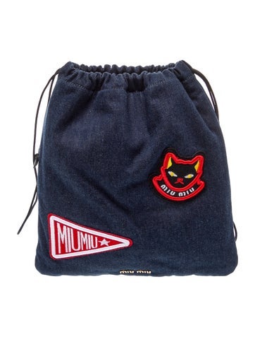 Denim Bucket Bag