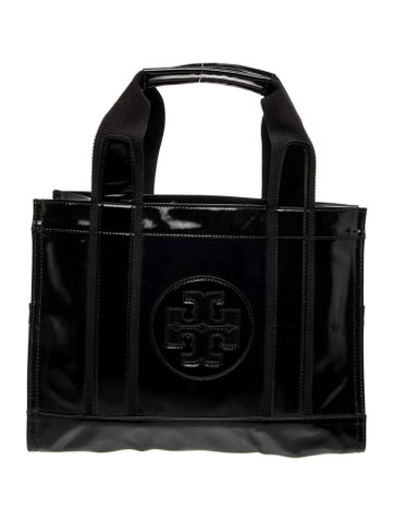 Patent Leather Top Handle Bag