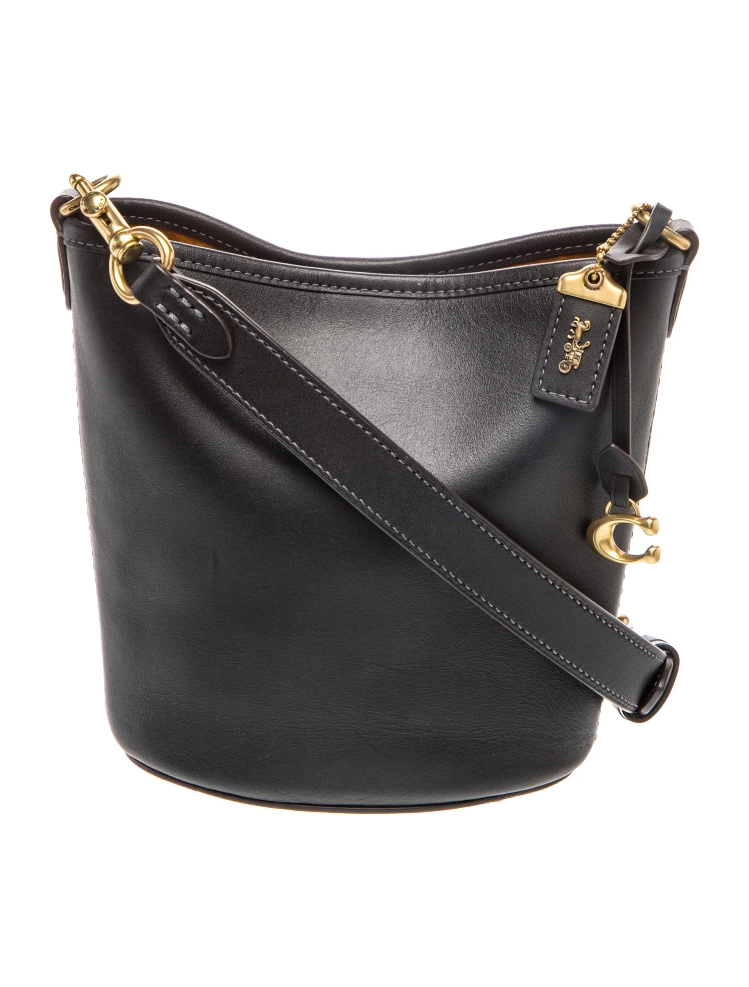 Leather Bleecker Leather Bucket Bag 21 Medium