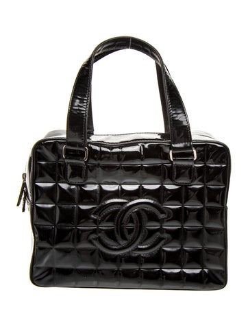 Small Chocolate Bar Bowler Bag