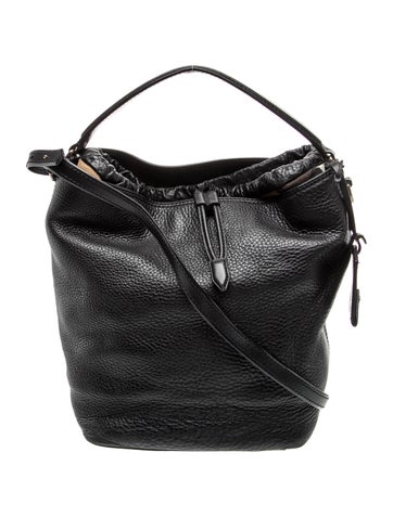 Leather Bucket Bag