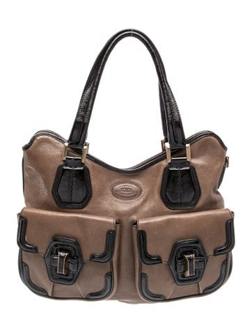 Leather Top Handle Bag
