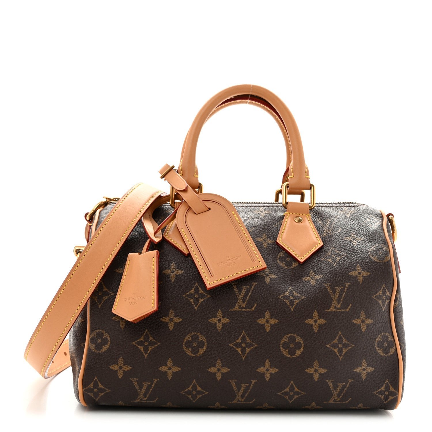 Louis Vuitton Calfskin Monogram Speedy P9 Bandouliere 25
