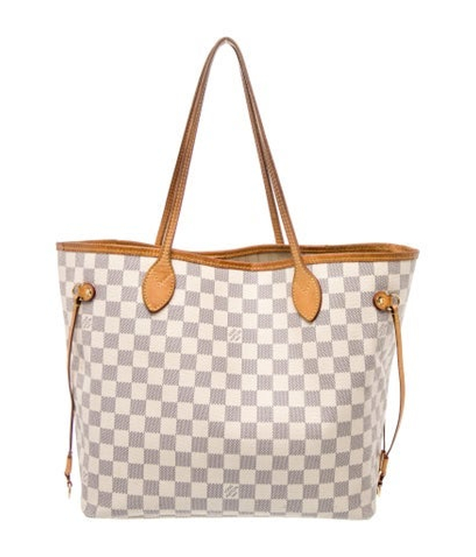 Louis Vuitton Vuitton Damier Azur Neverfull Mm