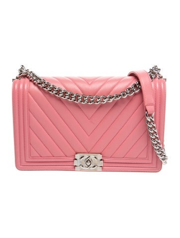 Large Chevron Boy Bag