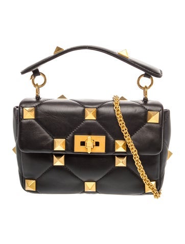 Valentino Rockstud Top Handle Bag