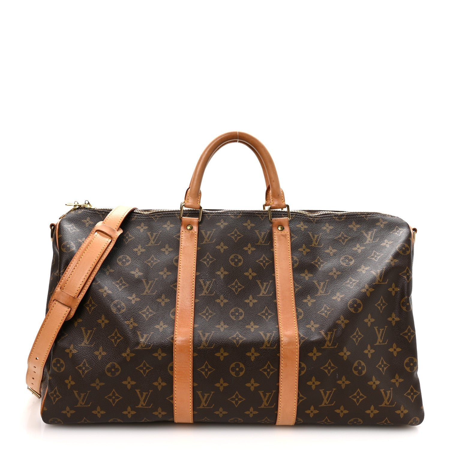 Louis Vuitton Monogram Keepall Bandouliere 50