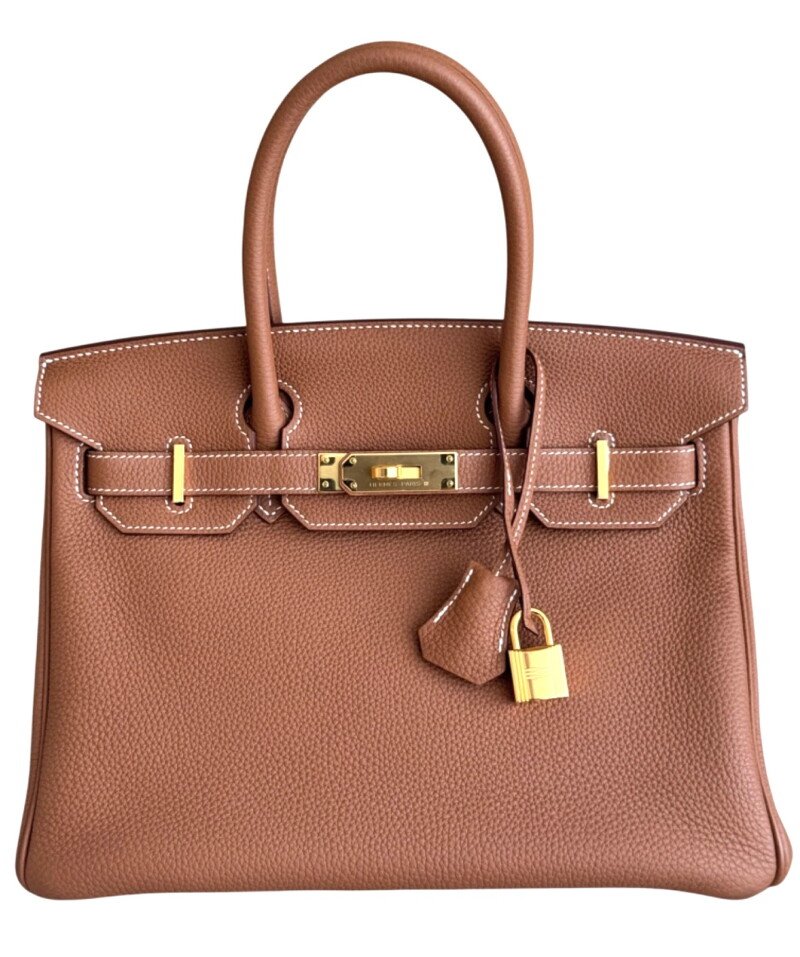 Gold Togo Birkin 30 Gold Hardware, 2018