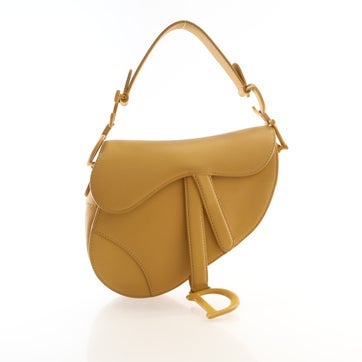 Calfskin Ultra Matte Saddle Bag Mini