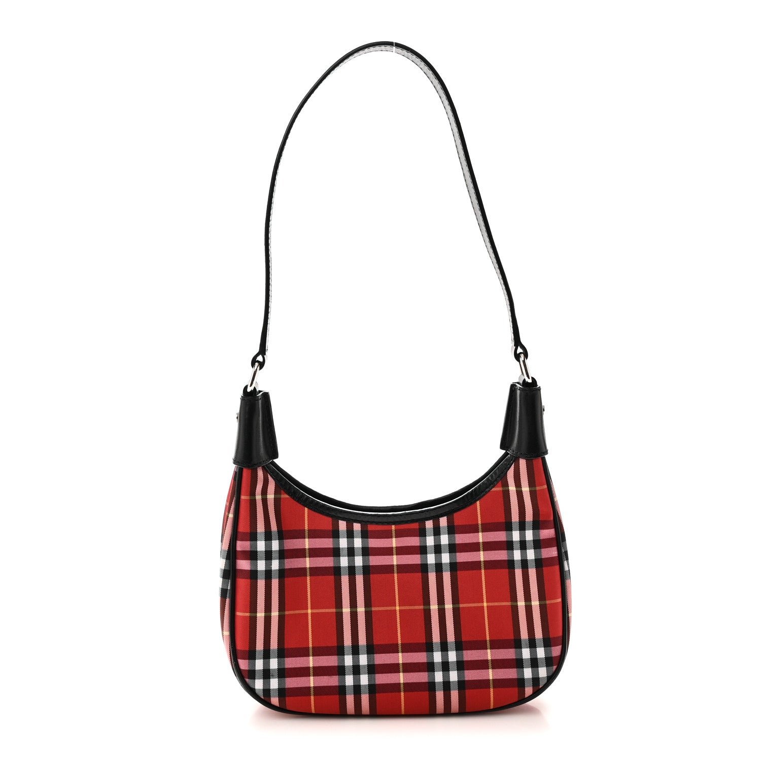 Burberry House Check Shoulder Bag Red