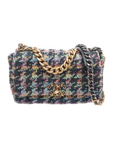 Medium Tweed 19 Flap Bag