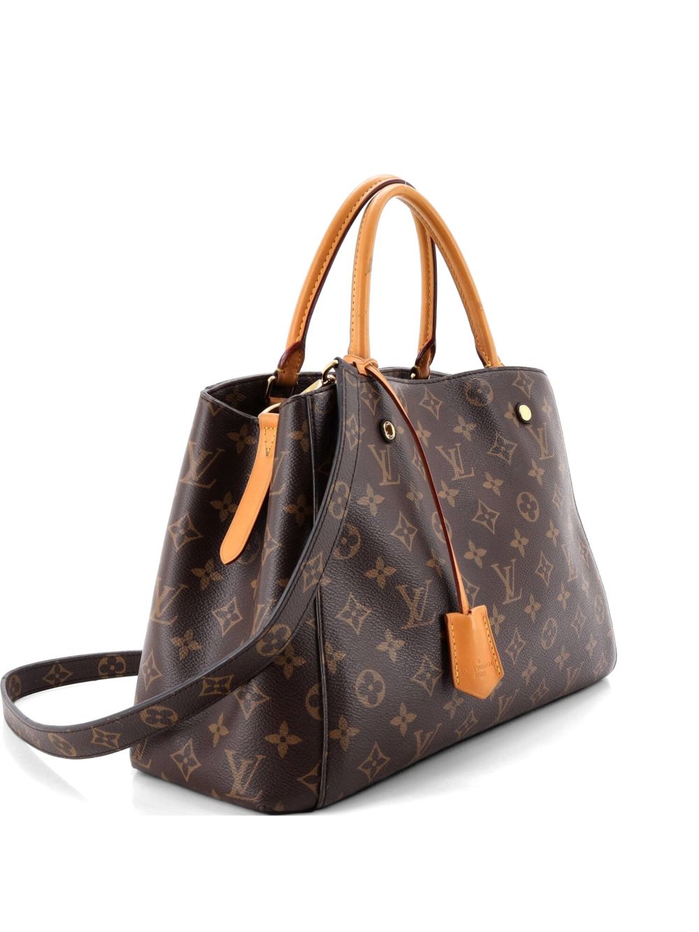 Montaigne Handbag Monogram Canvas MM tote bag