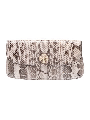 Python Clutch w/ Tags