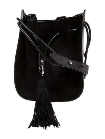 Suede Bucket Bag