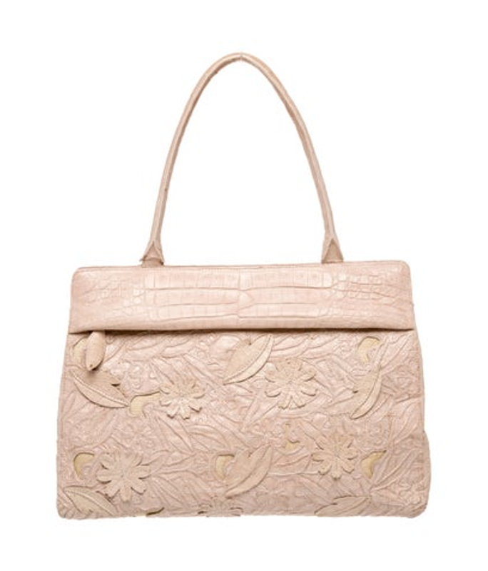 Nancy Gonzalez Gonzalez Crocodile Top Handle Bag
