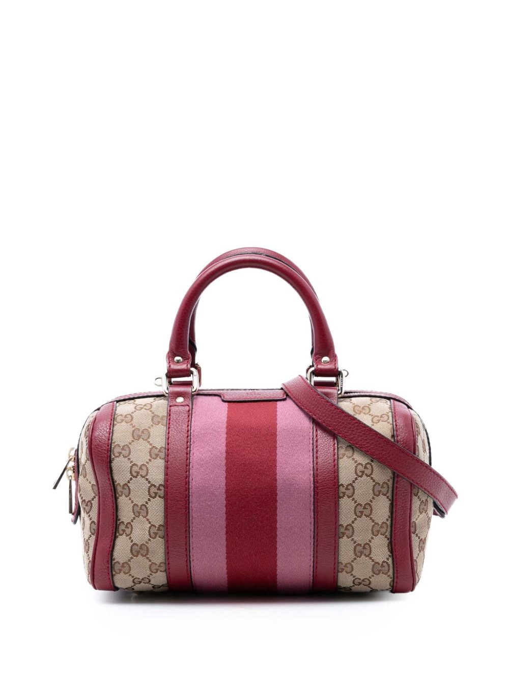 2016-2025 Small GG Canvas Web Joy Boston Bag satchel