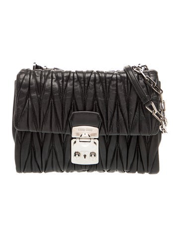 Miu Miu Leather Shoulder Bag