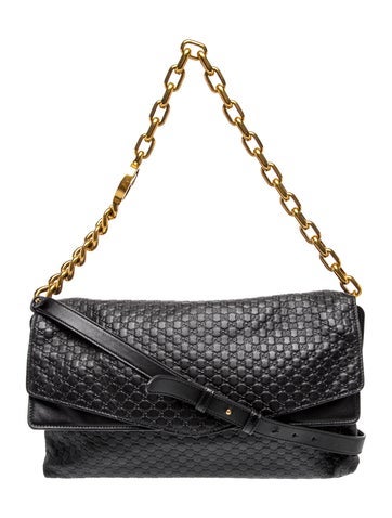 Microguccissima Shoulder Bag