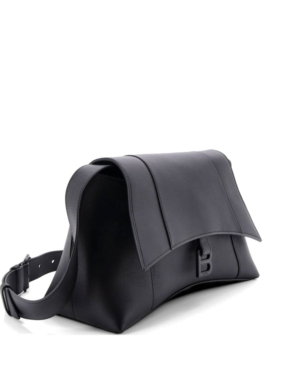 Downtown Soft Hourglass Shoulder Bag Leather Medium crossbody bag