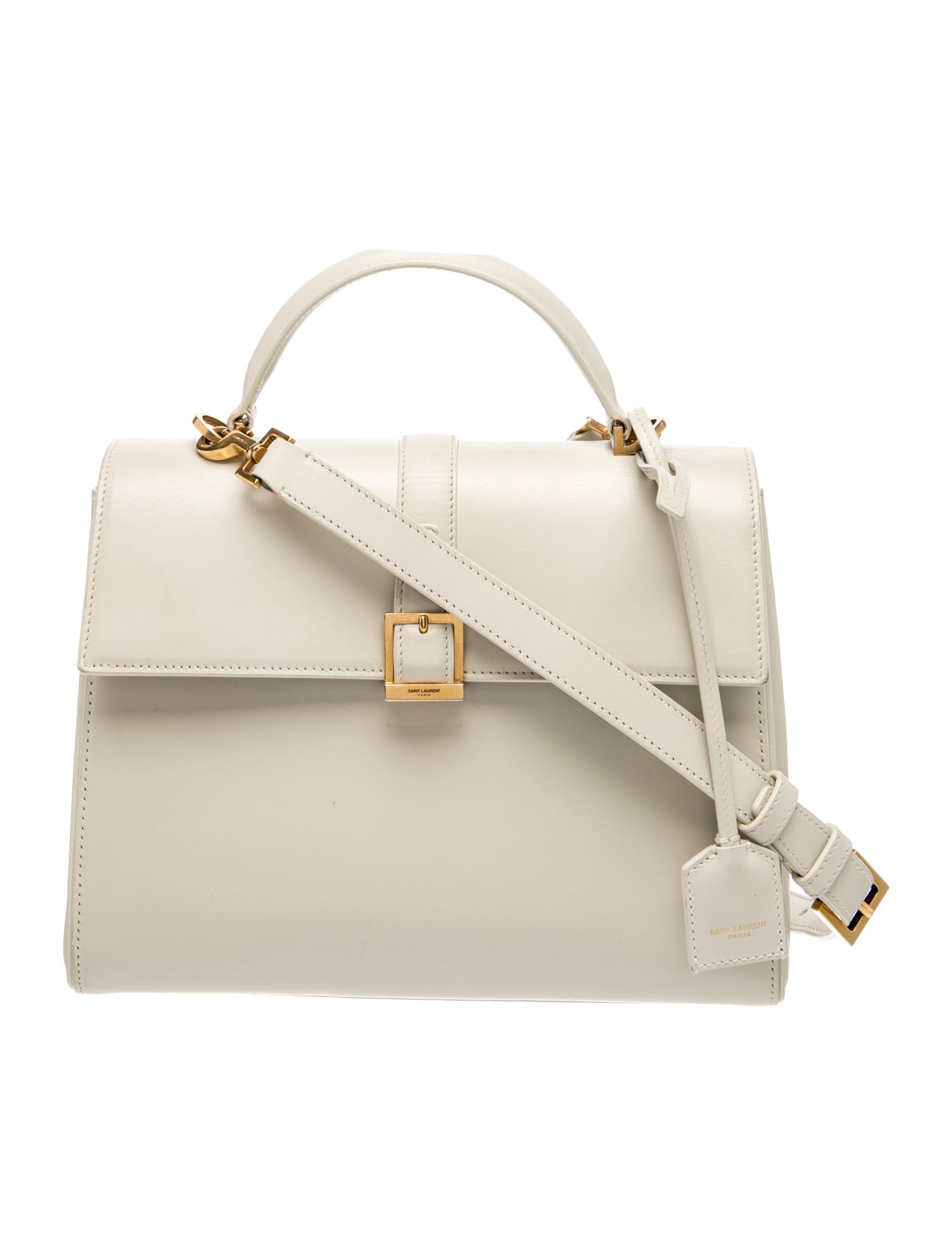 Calfskin Top Handle Bag