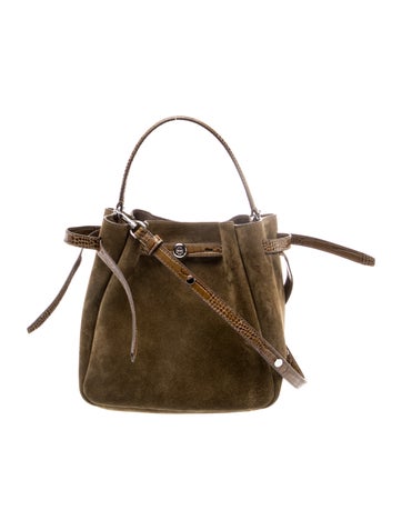 Leather Top Handle Bag