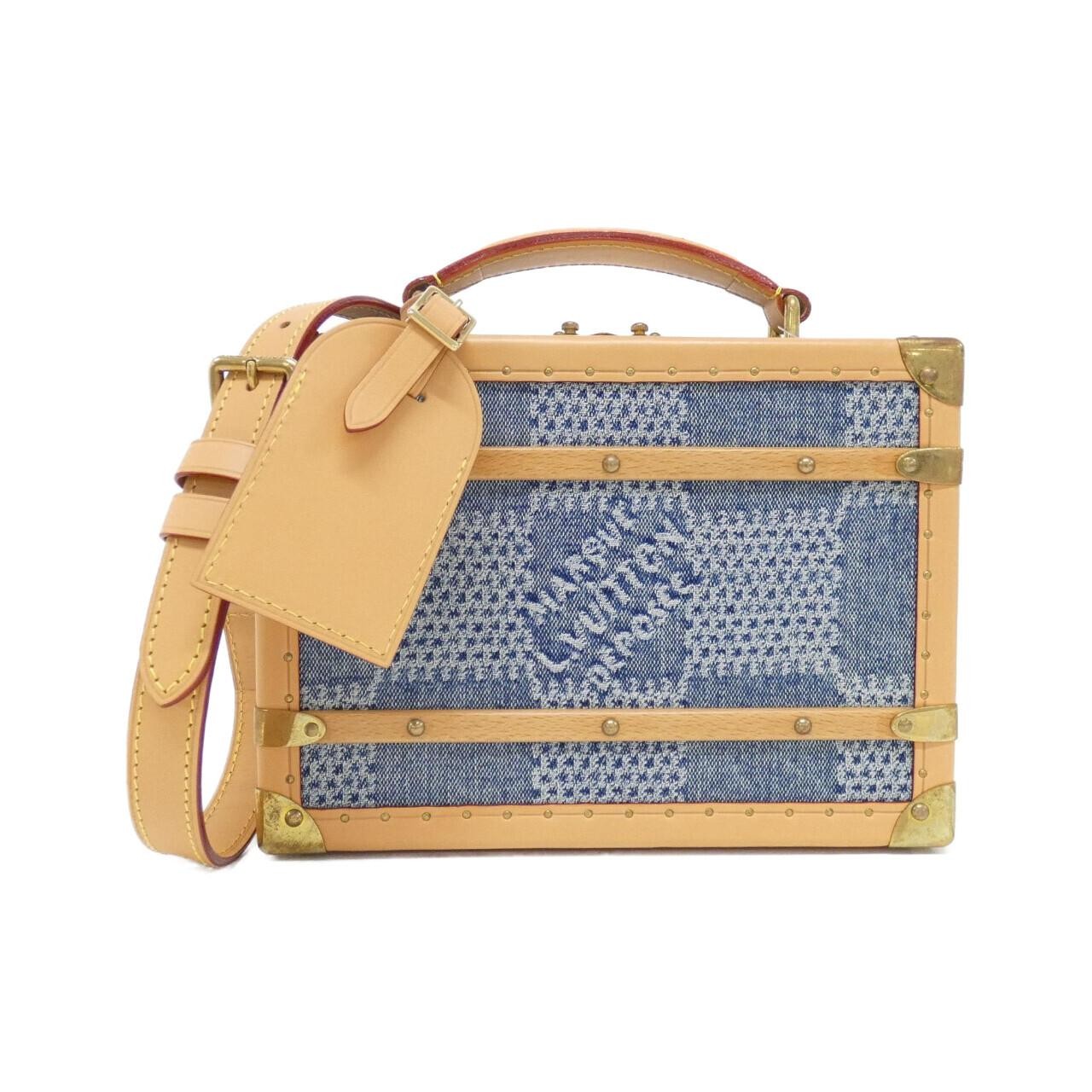Louis Vuitton Damier Denim 3D Handle Trunk N40626 Shoulder Bag