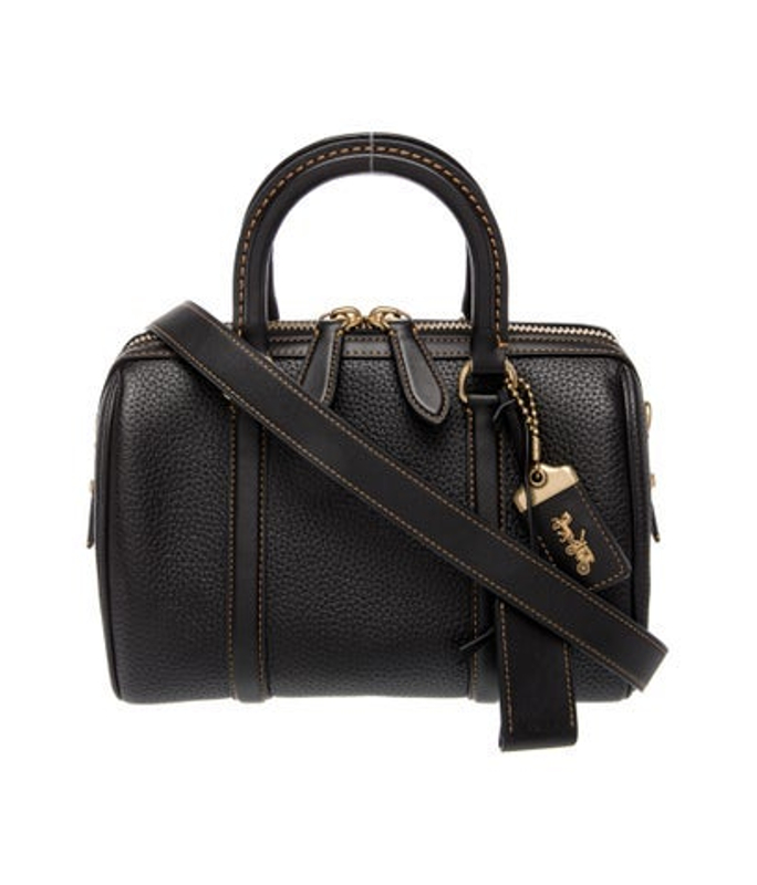 Coach Leather Top Handle Bag