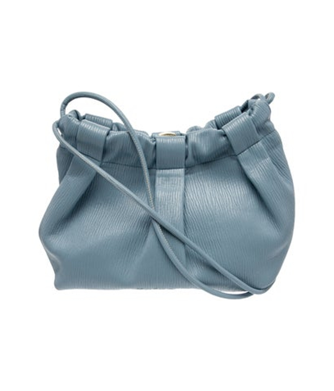 Themoire Leather Shoulder Bag