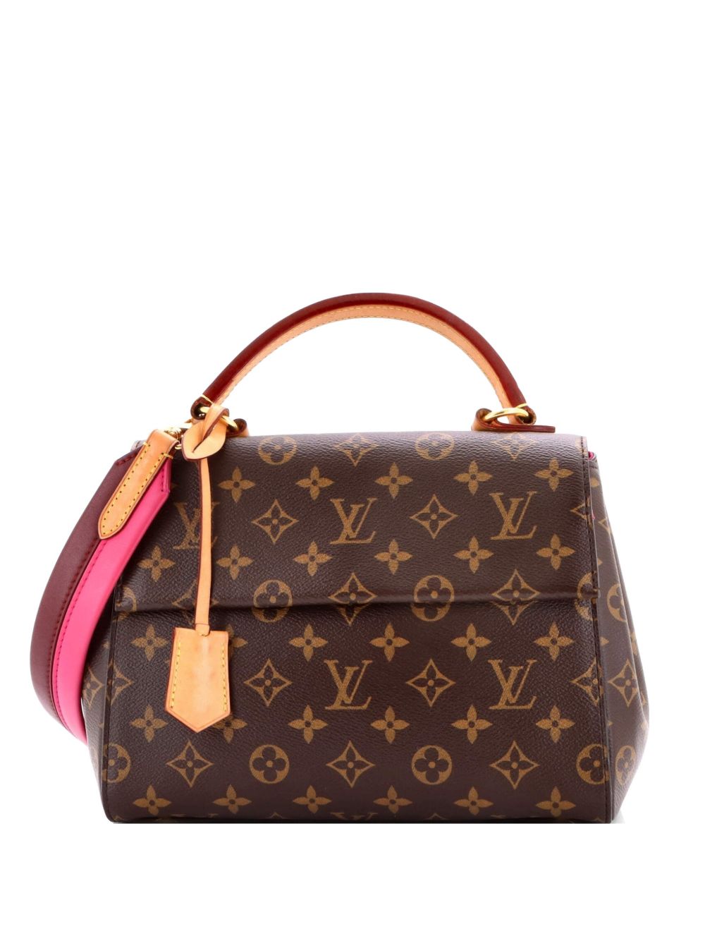 Louis Vuitton Cluny Top Handle Bag Monogram Canvas BB satchel