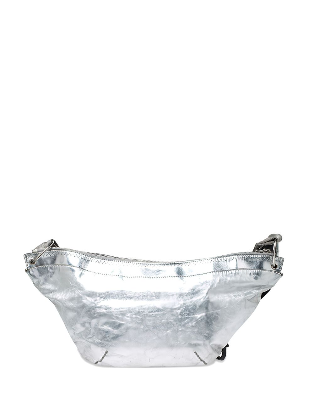 Chloe 2023 Fanny leather zipper-pocket shoulder bag