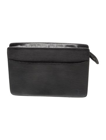 Epi Leather Pochette Homme Vintage