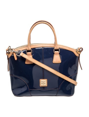 Patent Leather Top Handle Bag