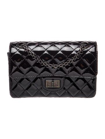 So Black Mini Reissue Flap Bag