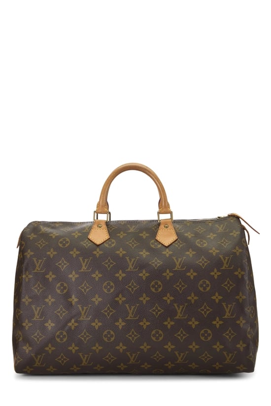 Monogram Canvas Speedy 40