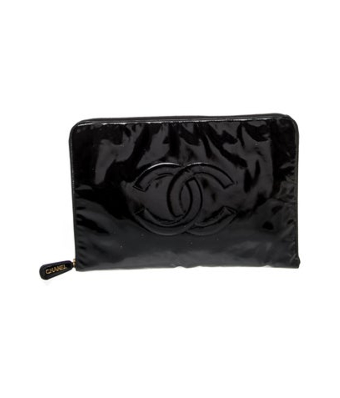 Chanel Patent Timeless Cc Clutch