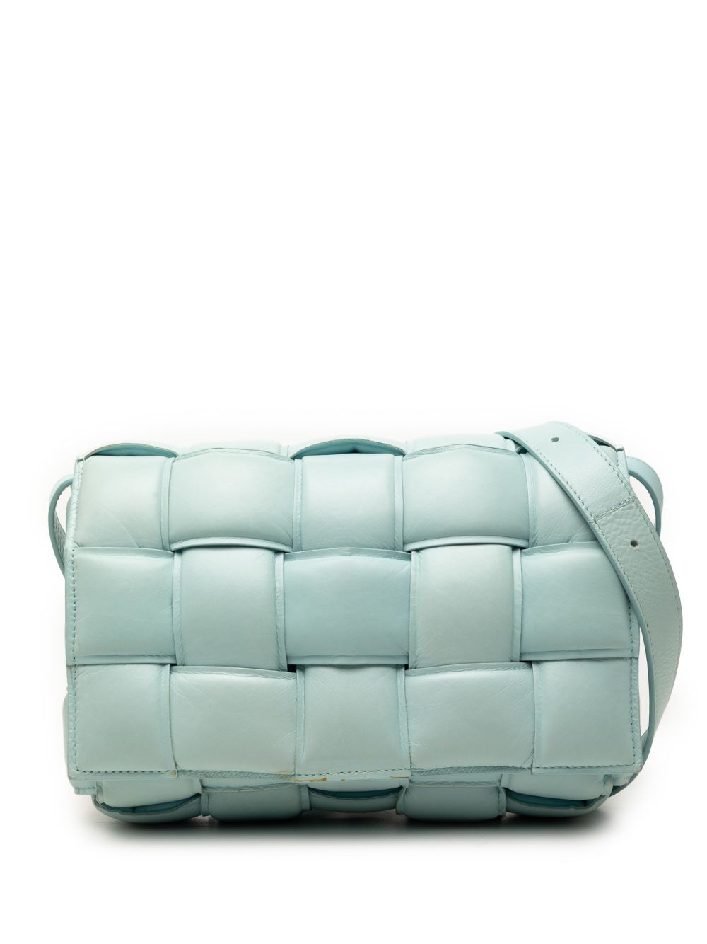 2012-2026 Nappa Intrecciato Padded Cassette crossbody bag