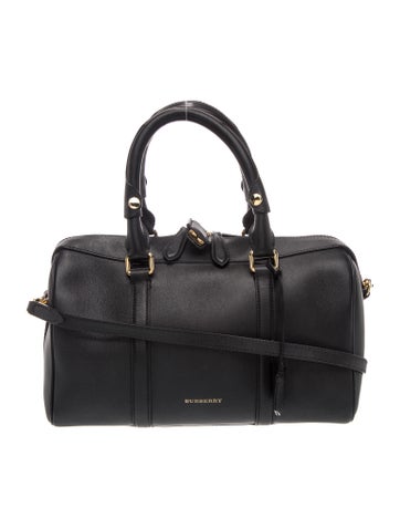 Leather Top Handle Bag