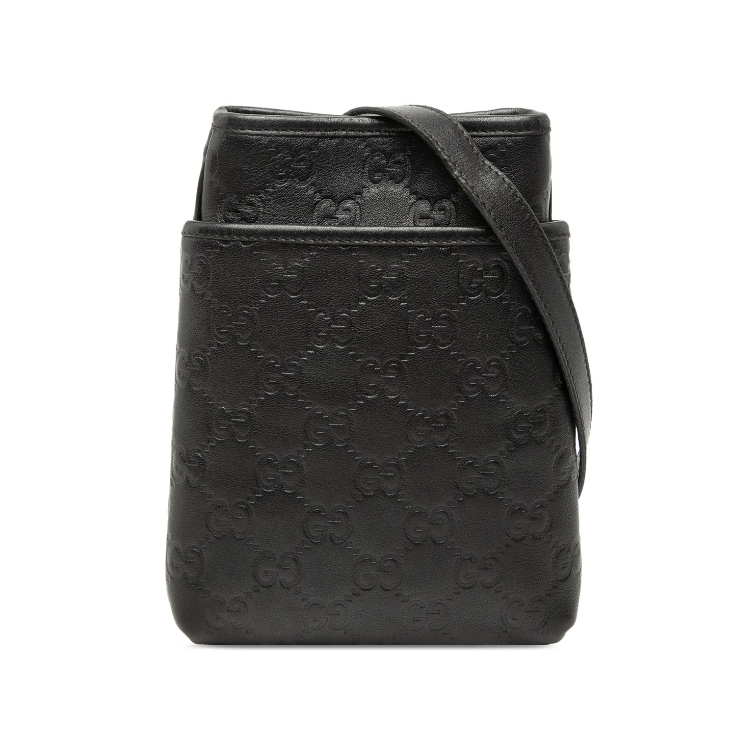 Calf Leather Guccissima Crossbody