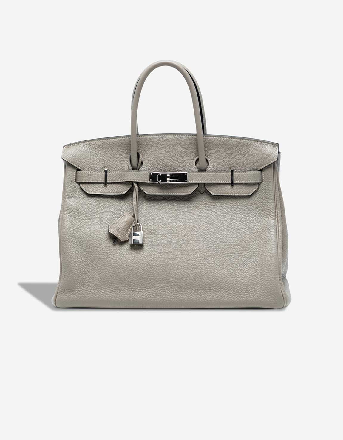Hermes 
		Birkin 35 Togo Gris Mouette    