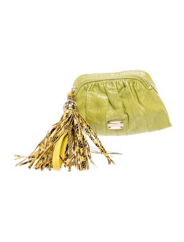Jimmy Choo Leather Clutch