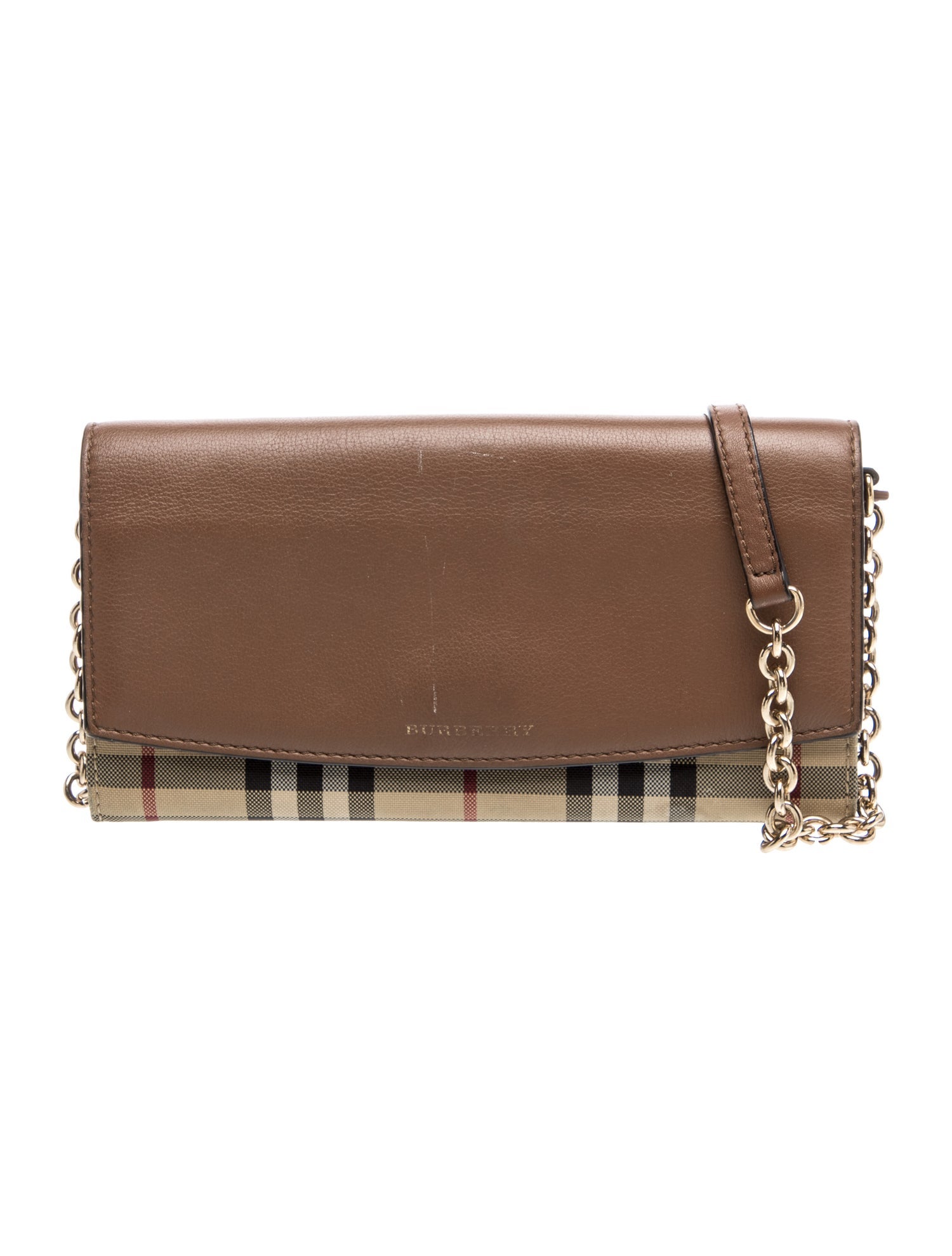 Burberry Haymarket Check Crossbody Bag
